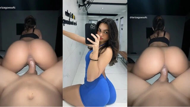 Rabuda Lariza Goes fudendo metendo rebolando igual putinha