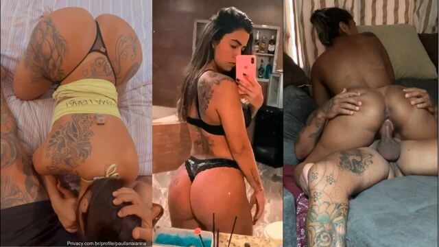 Cavalona Paulla Naianna transando no pelo e mamando gostoso